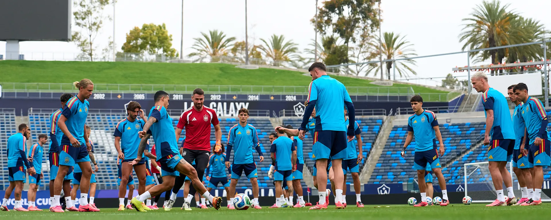 Foto grupo entrenamiento LA