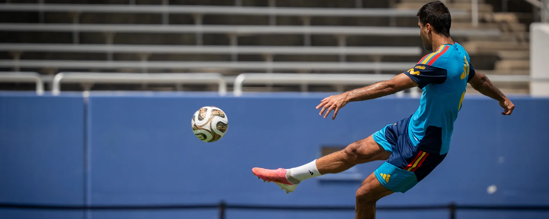 Rodri entrenando en Dallas