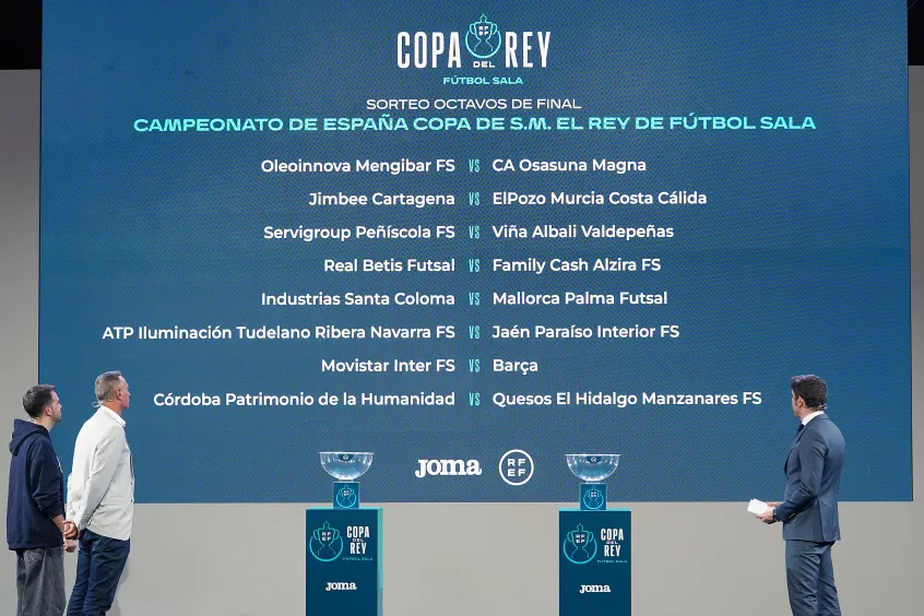 Así quedan los octavos de final de la Copa del Rey de fútbol sala | www ...