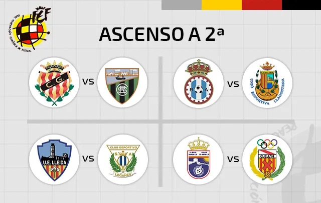 Estos son los emparejamientos de la siguiente fase de ascenso a Segunda ...