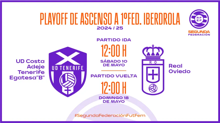 Estos son los horarios de los Playoffs de ascenso de Segunda Federación ...