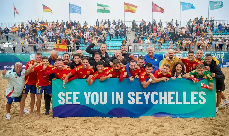 España estará en la Copa del Mundo FIFA de Fútbol Playa de Seychelles