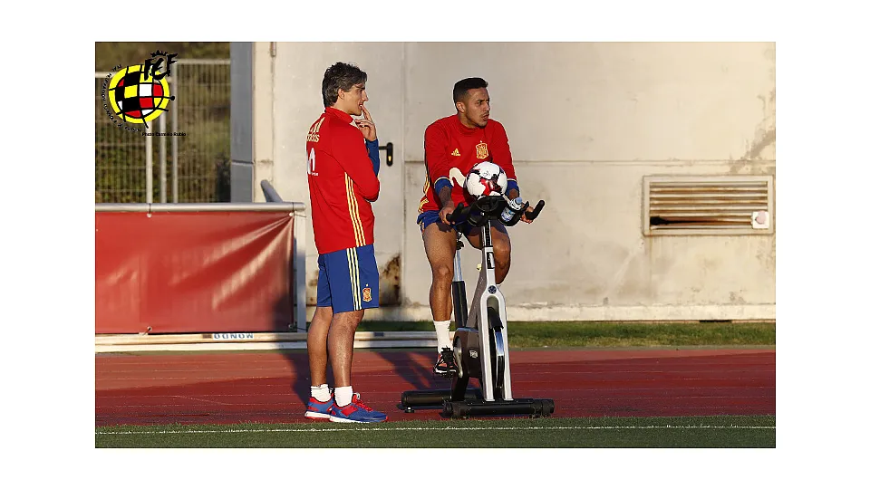 Entrenamiento de la Selección española © Carmelo Rubio