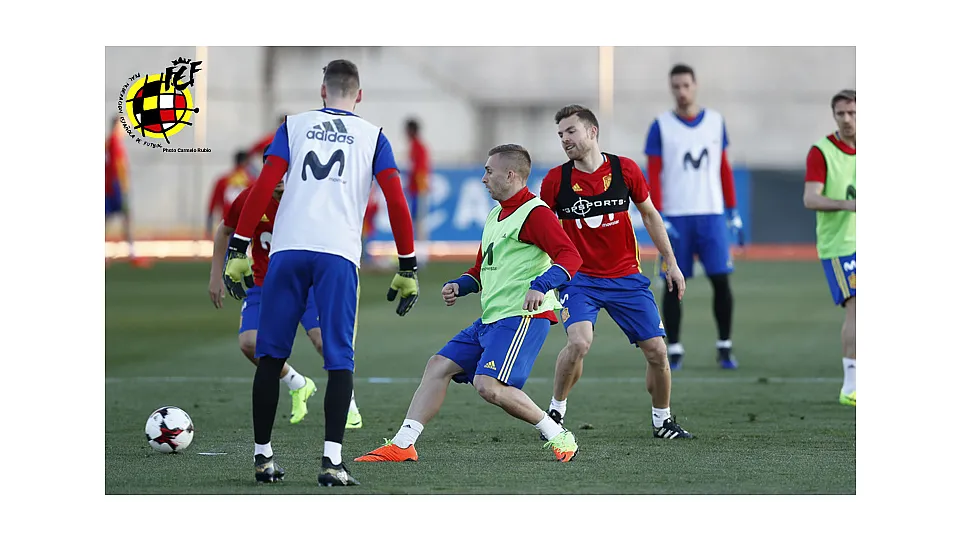 Entrenamiento de la Selección española © Carmelo Rubio