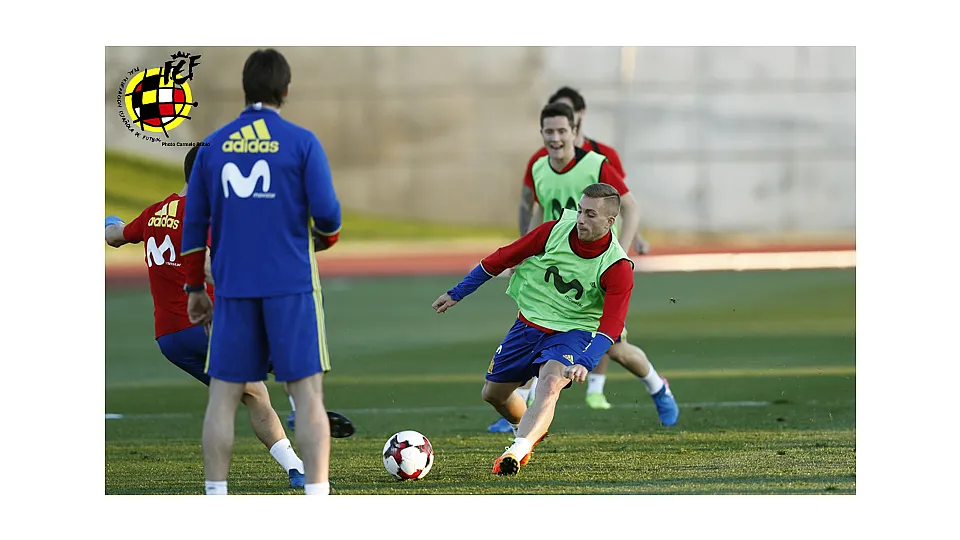 Entrenamiento de la Selección española © Carmelo Rubio
