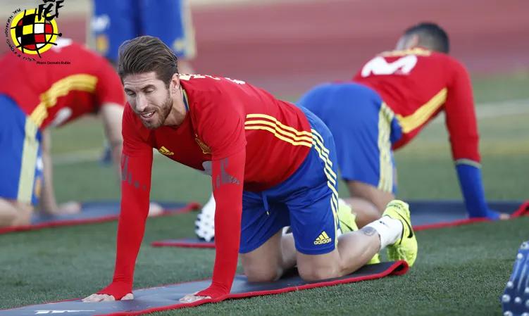 Entrenamiento de la Selección española © Carmelo Rubio