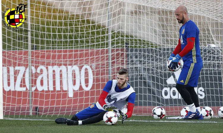 Entrenamiento de la Selección española © Carmelo Rubio