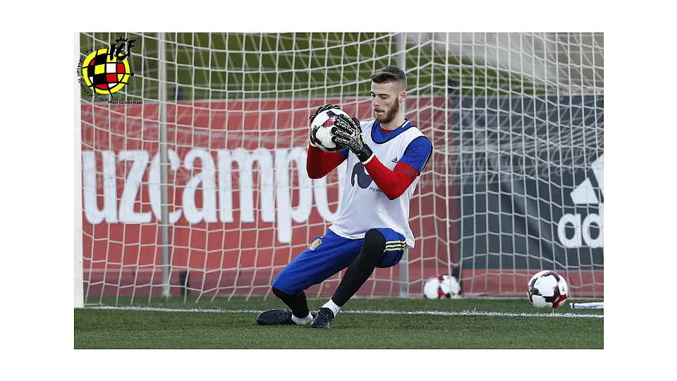 Entrenamiento de la Selección española © Carmelo Rubio