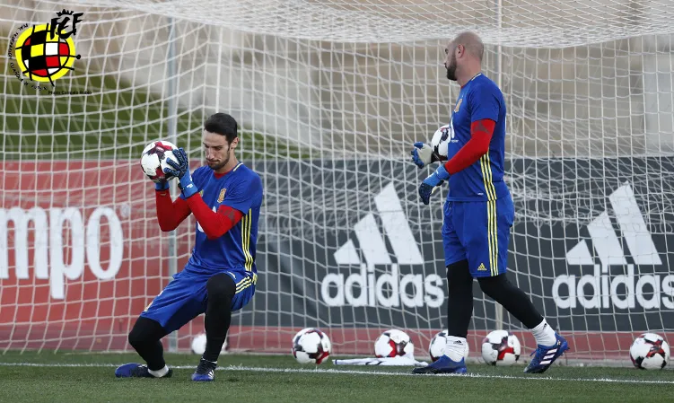 Entrenamiento de la Selección española © Carmelo Rubio