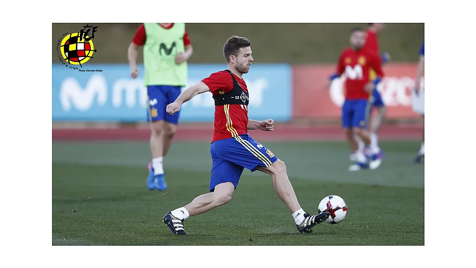 Entrenamiento de la Selección española © Carmelo Rubio
