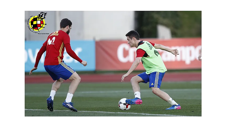 Entrenamiento de la Selección española © Carmelo Rubio