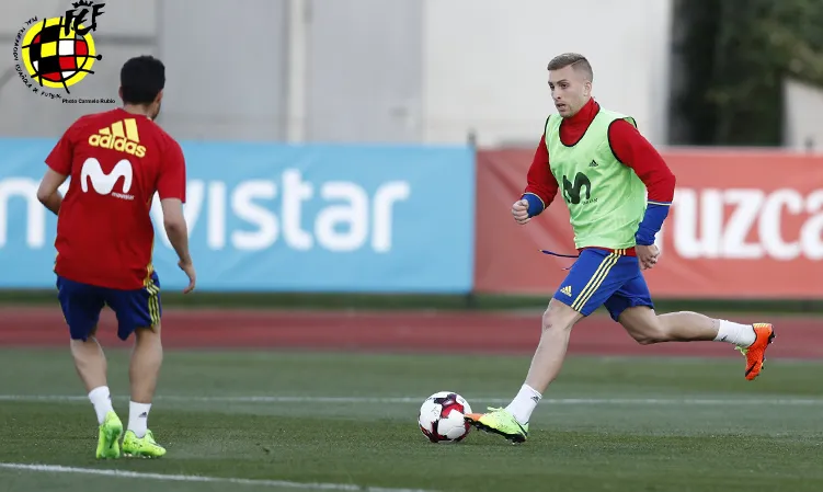 Entrenamiento de la Selección española © Carmelo Rubio