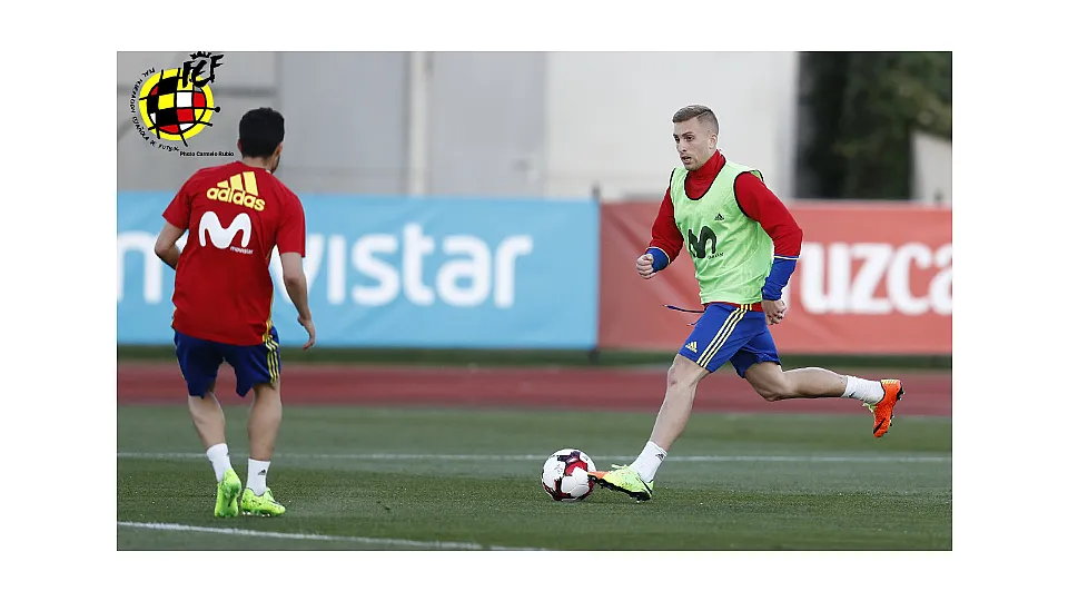 Entrenamiento de la Selección española © Carmelo Rubio