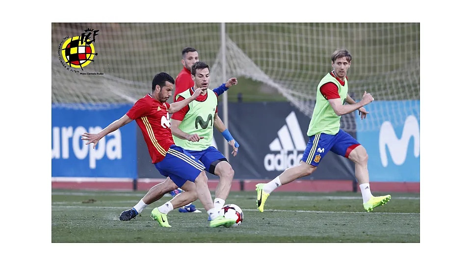 Entrenamiento de la Selección española © Carmelo Rubio