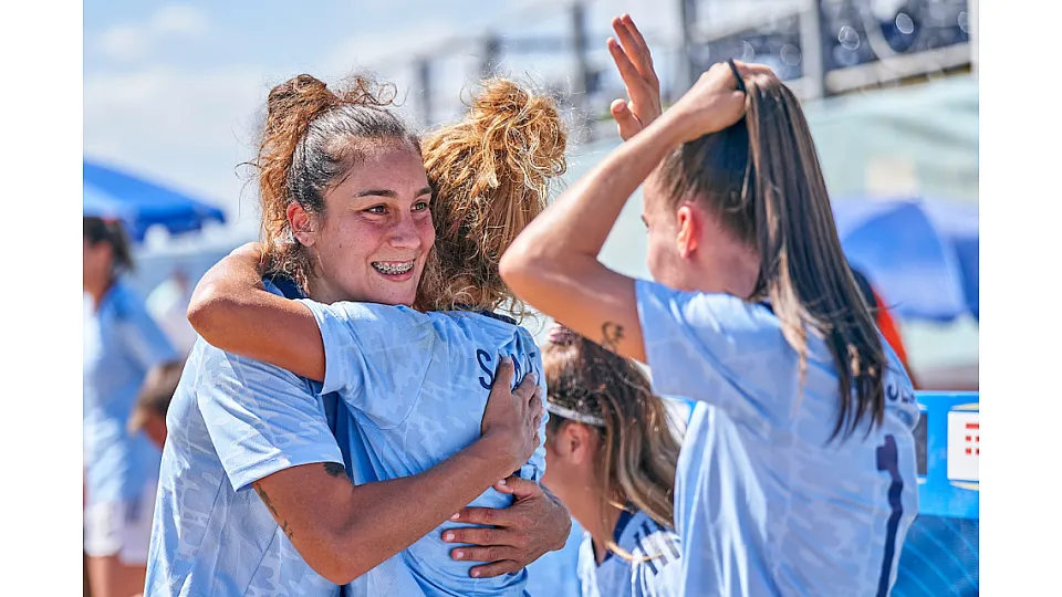 Las internacionales celebran su victoria contra Suiza