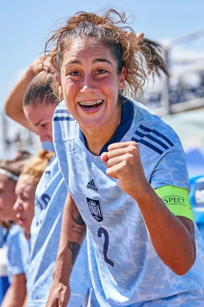 Las internacionales celebran su victoria contra Suiza