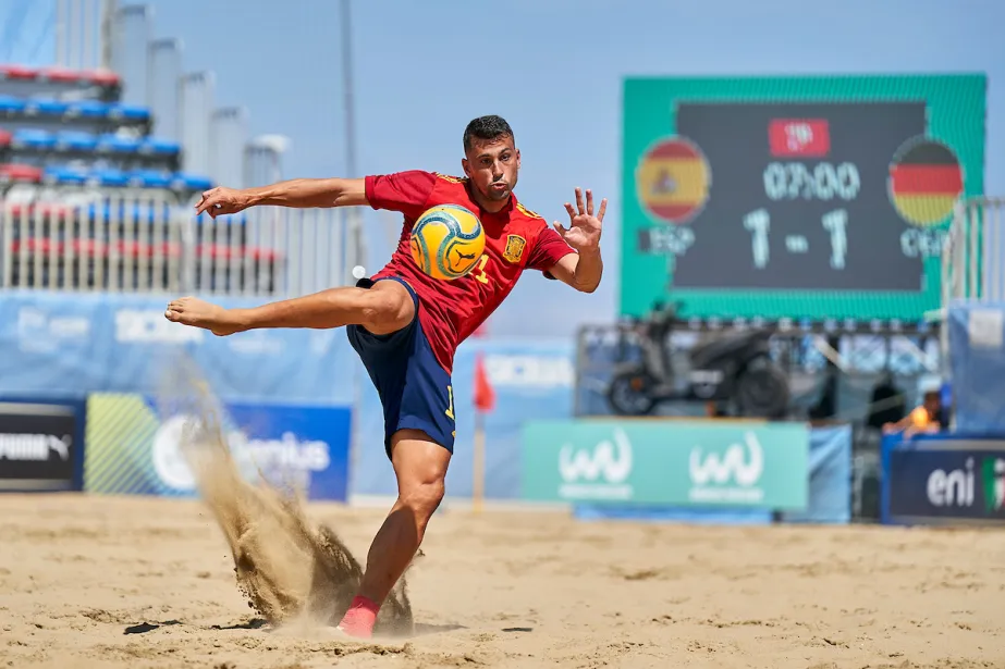 España vence a Alemania en Fútbol Play