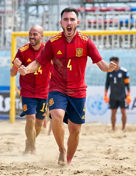 España vence a Alemania en Fútbol Play