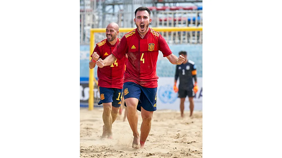 España vence a Alemania en Fútbol Play
