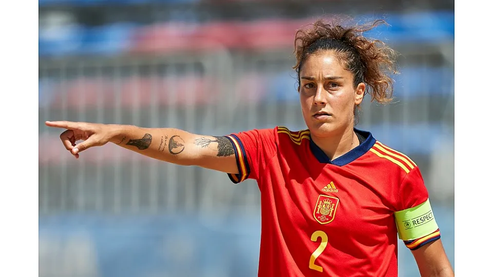 La Selección Española Femenina de Fútbol Playa.