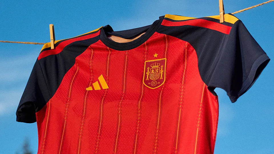 Spain have released their kit for the 2026 World Cup.