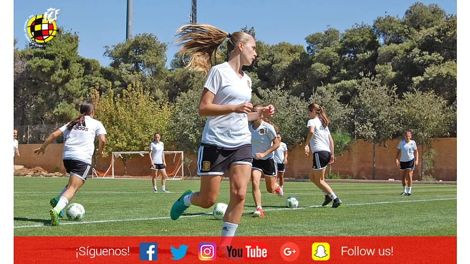 Entreno Sub-17 Femenina