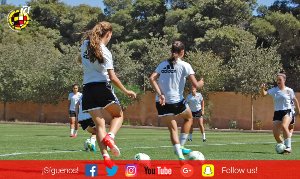 Entreno Sub-17 Femenina