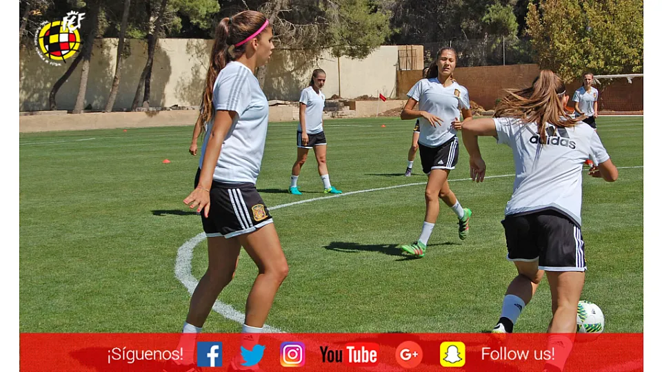 Entreno Sub-17 Femenina