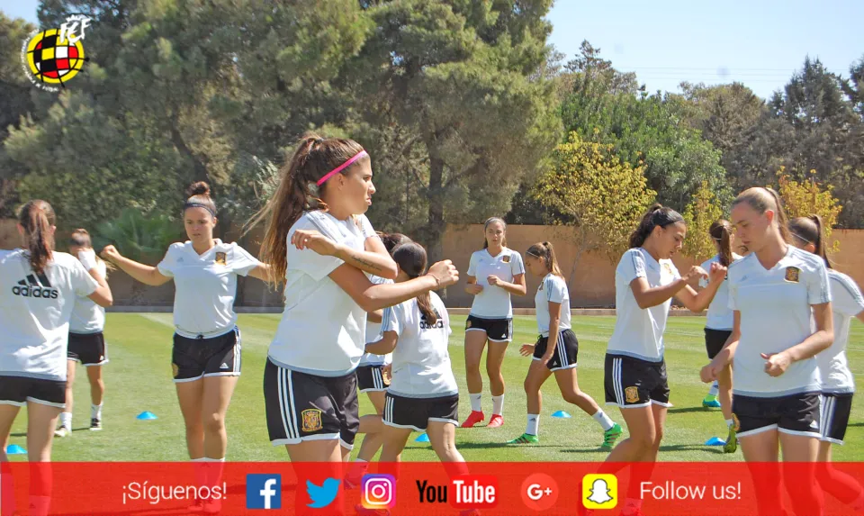 Entreno Sub-17 Femenina