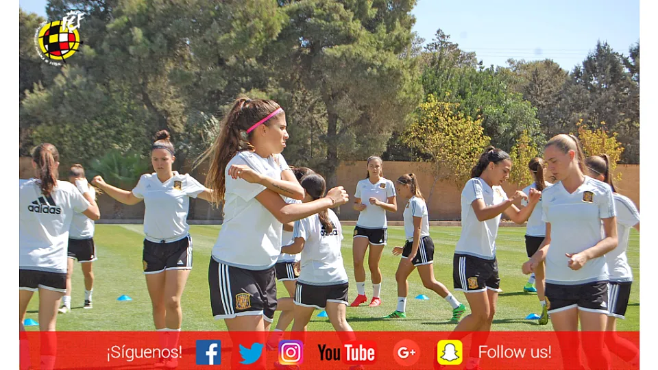 Entreno Sub-17 Femenina