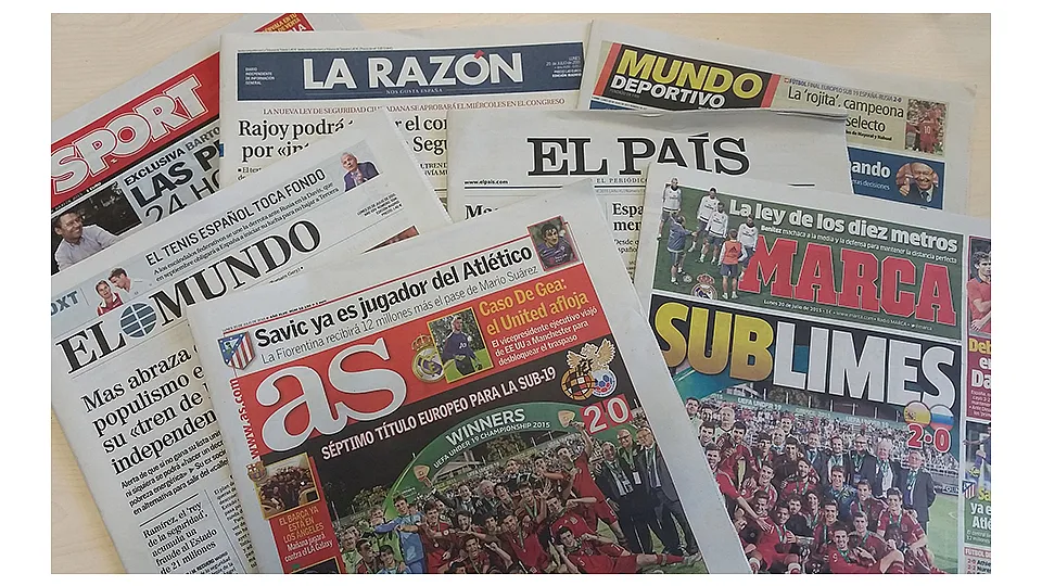 Portadas del 20 de julio de 2015