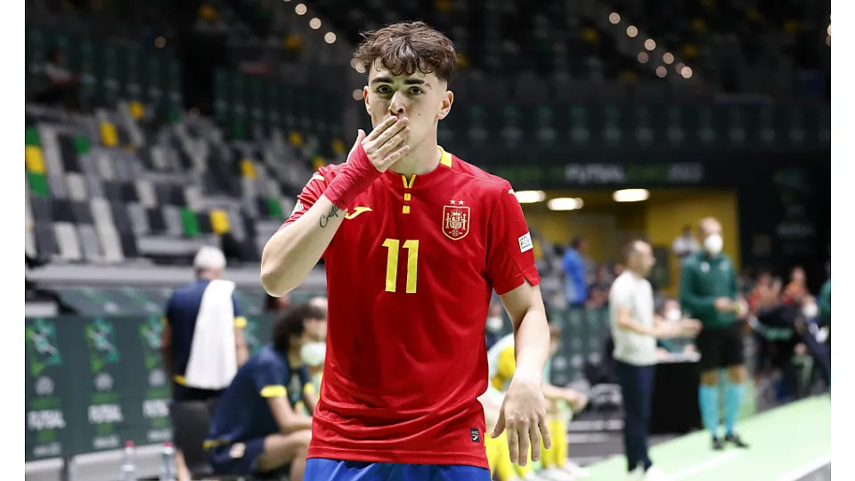 España venció a Rumanía por 9-0 en el debut en el Europeo Sub-19 de fútbol sala.