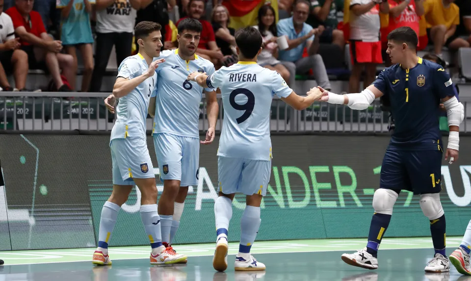 La Selección Española Sub-19 se impuso a Croacia por 1-11.
