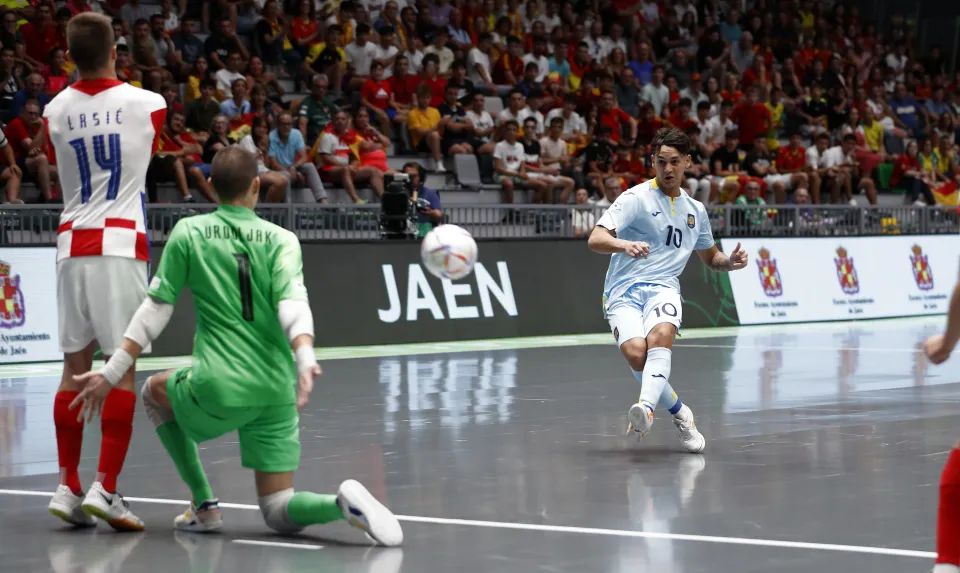 La Selección Española Sub-19 se impuso a Croacia por 1-11.