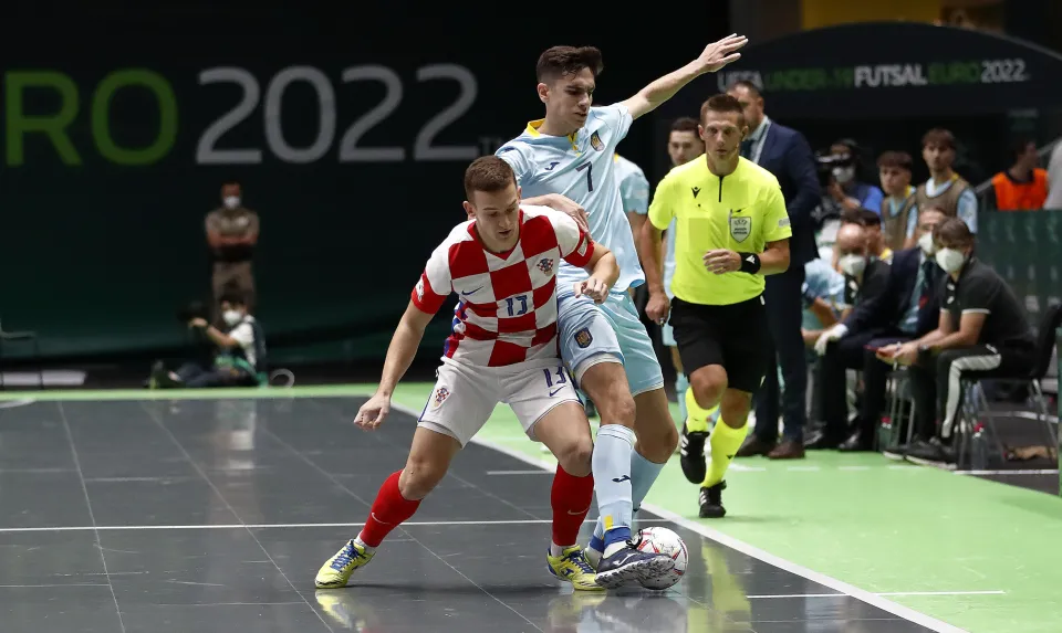 La Selección Española Sub-19 se impuso a Croacia por 1-11.
