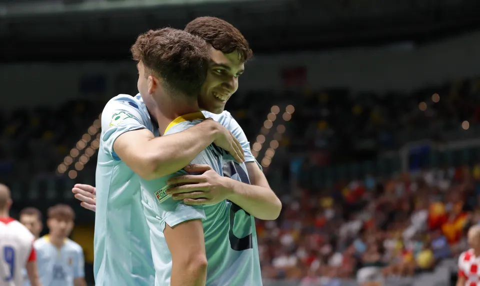 La Selección Española Sub-19 se impuso a Croacia por 1-11.