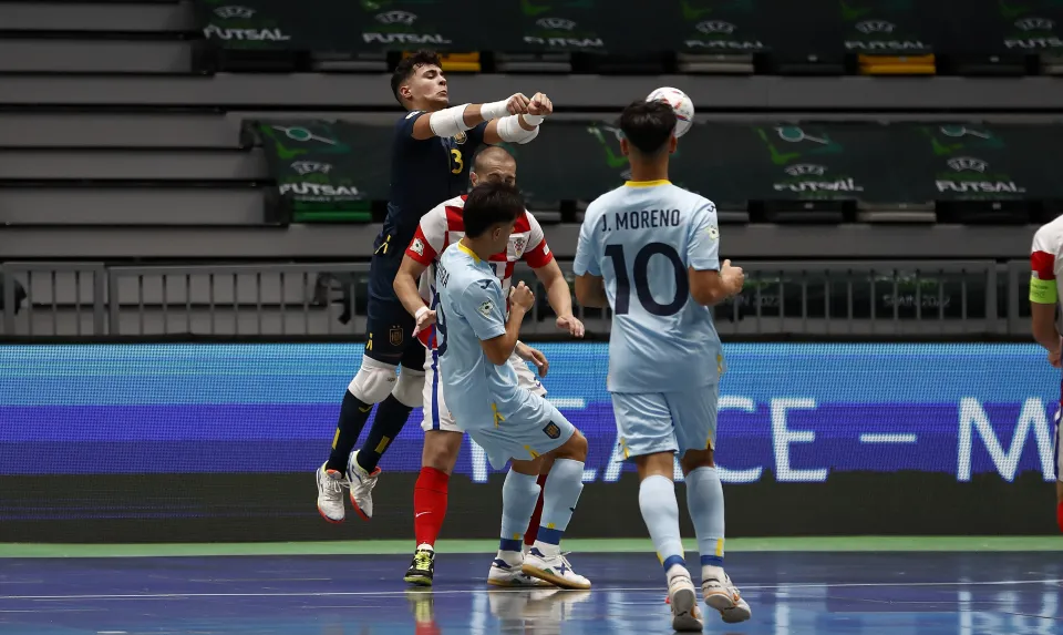 La Selección Española Sub-19 se impuso a Croacia por 1-11.