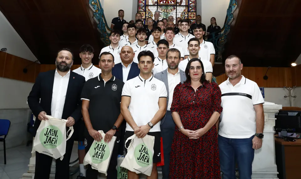 recepcion ayto jaen sub-19 futbol sala