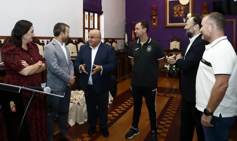 recepcion ayto jaen sub-19 futbol sala