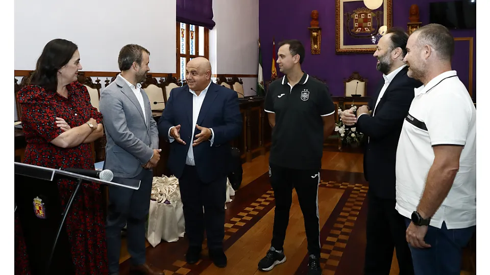 recepcion ayto jaen sub-19 futbol sala