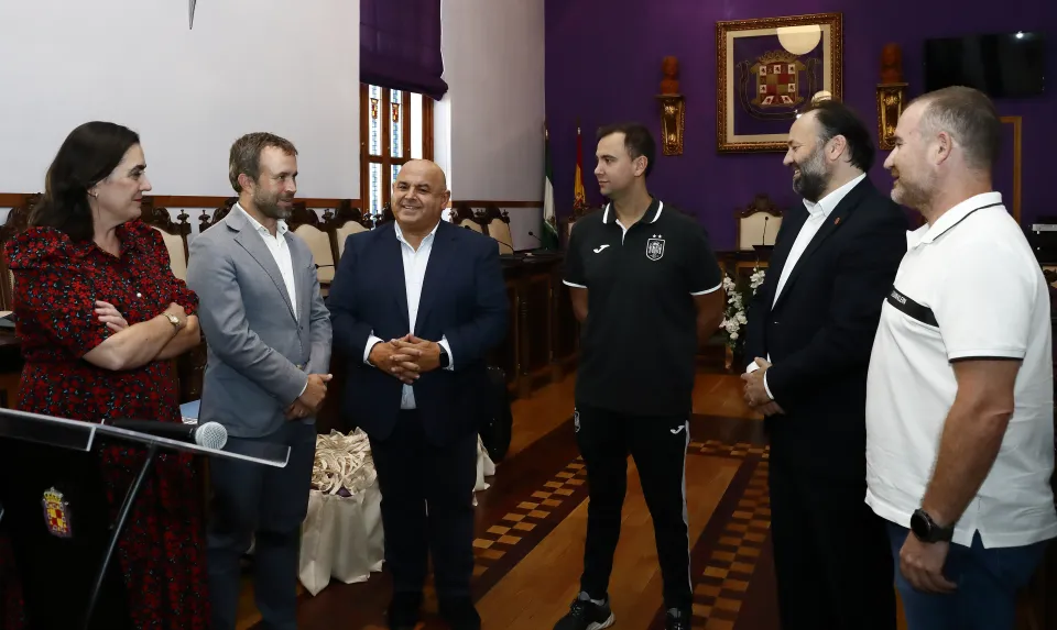 recepcion ayto jaen sub-19 futbol sala