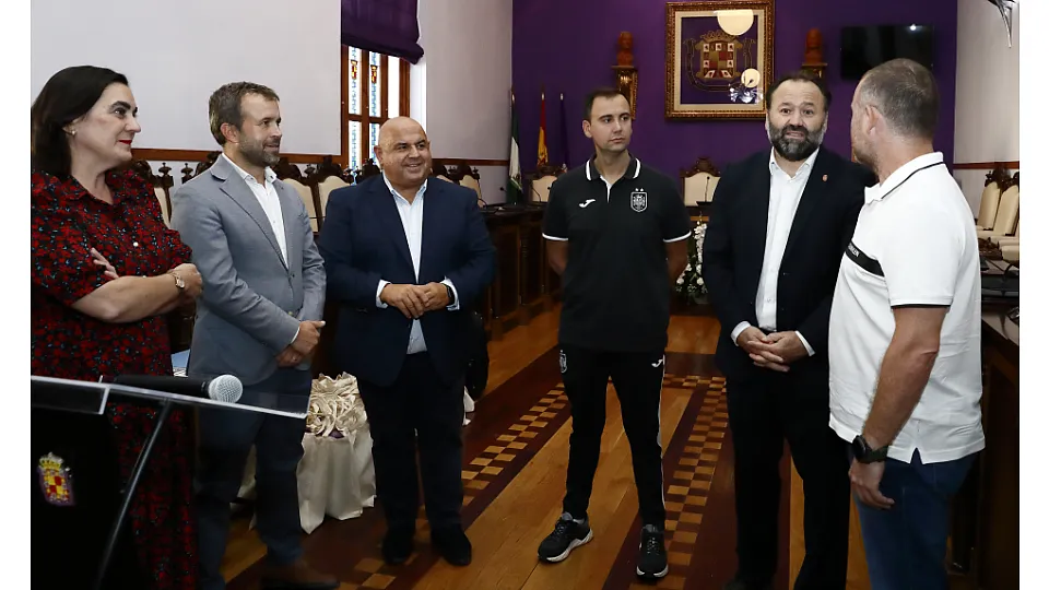 recepcion ayto jaen sub-19 futbol sala