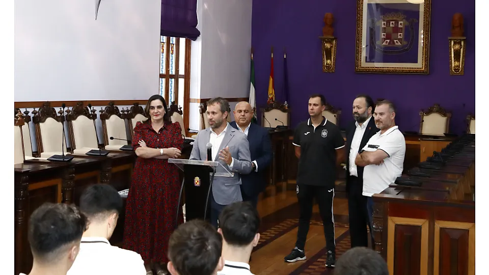 recepcion ayto jaen sub-19 futbol sala