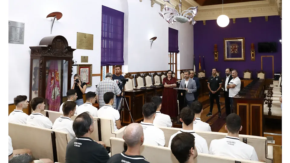 recepcion ayto jaen sub-19 futbol sala