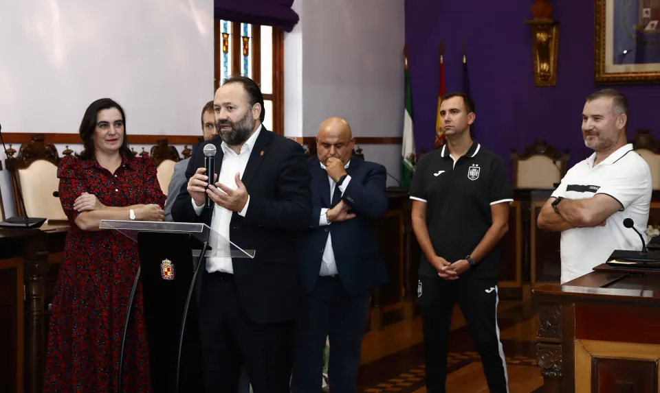 recepcion ayto jaen sub-19 futbol sala
