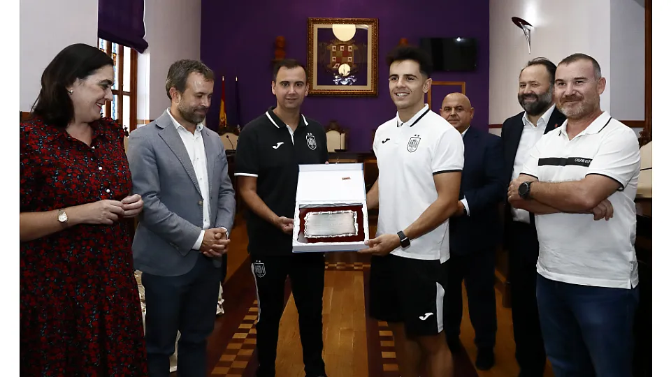 recepcion ayto jaen sub-19 futbol sala