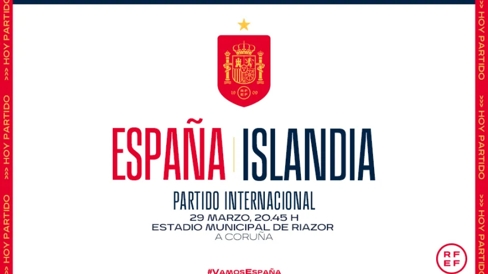 España e Islandia se enfrentan en Riazor