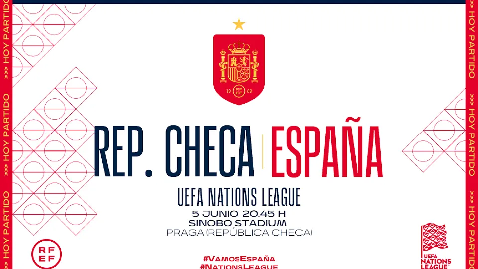 España visita a la República Checa en la UEFA Nations League