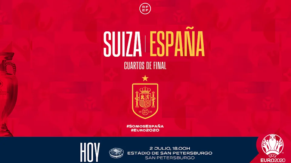 ¡Vive MINUTO a MINUTO la eliminatoria ante los suizos en la Eurocopa!