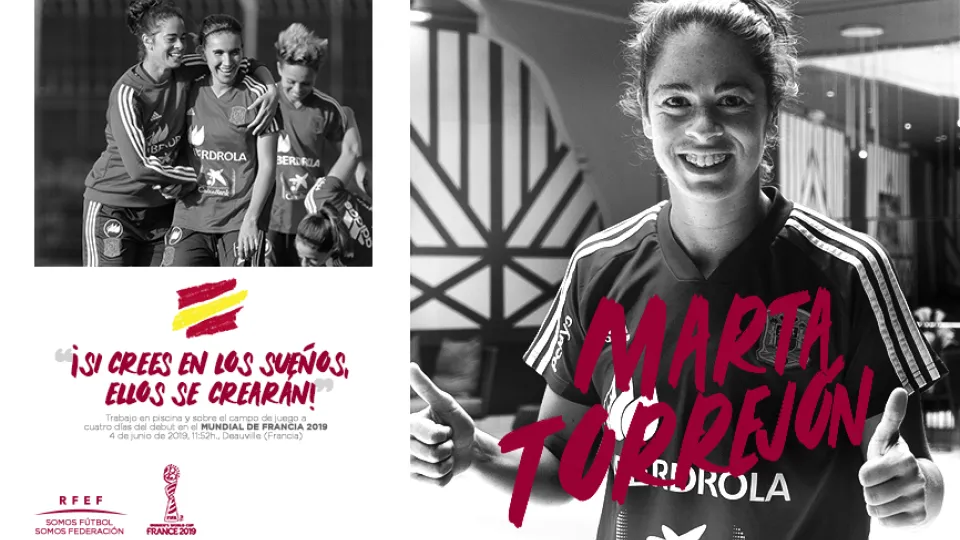 Marta Torrejón, primera protagonista de Diario del Mundial